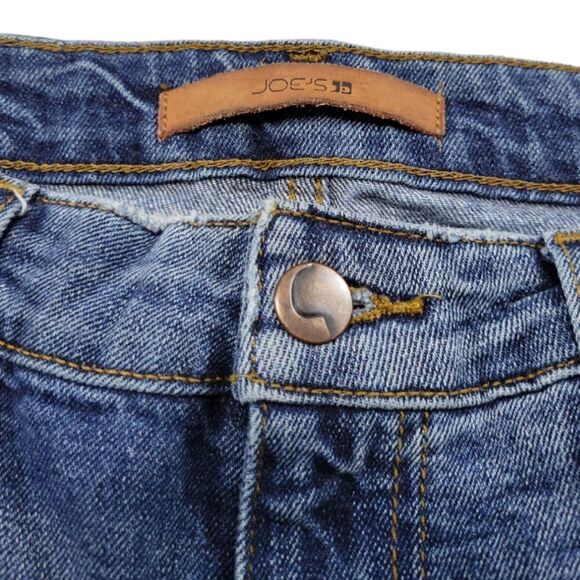 Joe's Jeans Size 25 Joe’s Jeans The Billie Crop Boyfriend Slim Crop Distressed - Picture 5 of 7